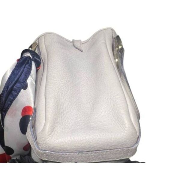 Gucci Women's Abbey D Ring Handbag Canvas Leather Shoulder Bag White - Picture 11 of 12